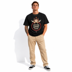 Emotional Support Demon Funny Goat Dark Humor Gothic Men's T-Shirt