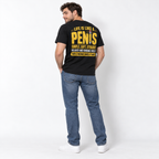 Life Is Like a Penis Funny Adult Humor Men's Graphic T-Shirt