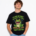 Funny Frog Quote Sarcastic Humor Graphic Men's T-Shirt
