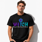 Witch Woman in Total Control of Herself Wiccan Pagan Graphic Men's T-Shirt