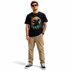 Headless Horseman Pumpkin Rider Spooky Halloween Gothic Men's T-Shirt