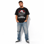 Last Responder Hearse Graveyard Dark Humor Halloween Graphic Men's T-Shirt