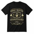 Ghost Hunter Paranormal Researcher Funny Spooky Halloween Men's T-Shirt