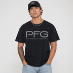 PFG Performance Fishing Gear T-Shirt - Fishing Hook Typography Graphic Tee