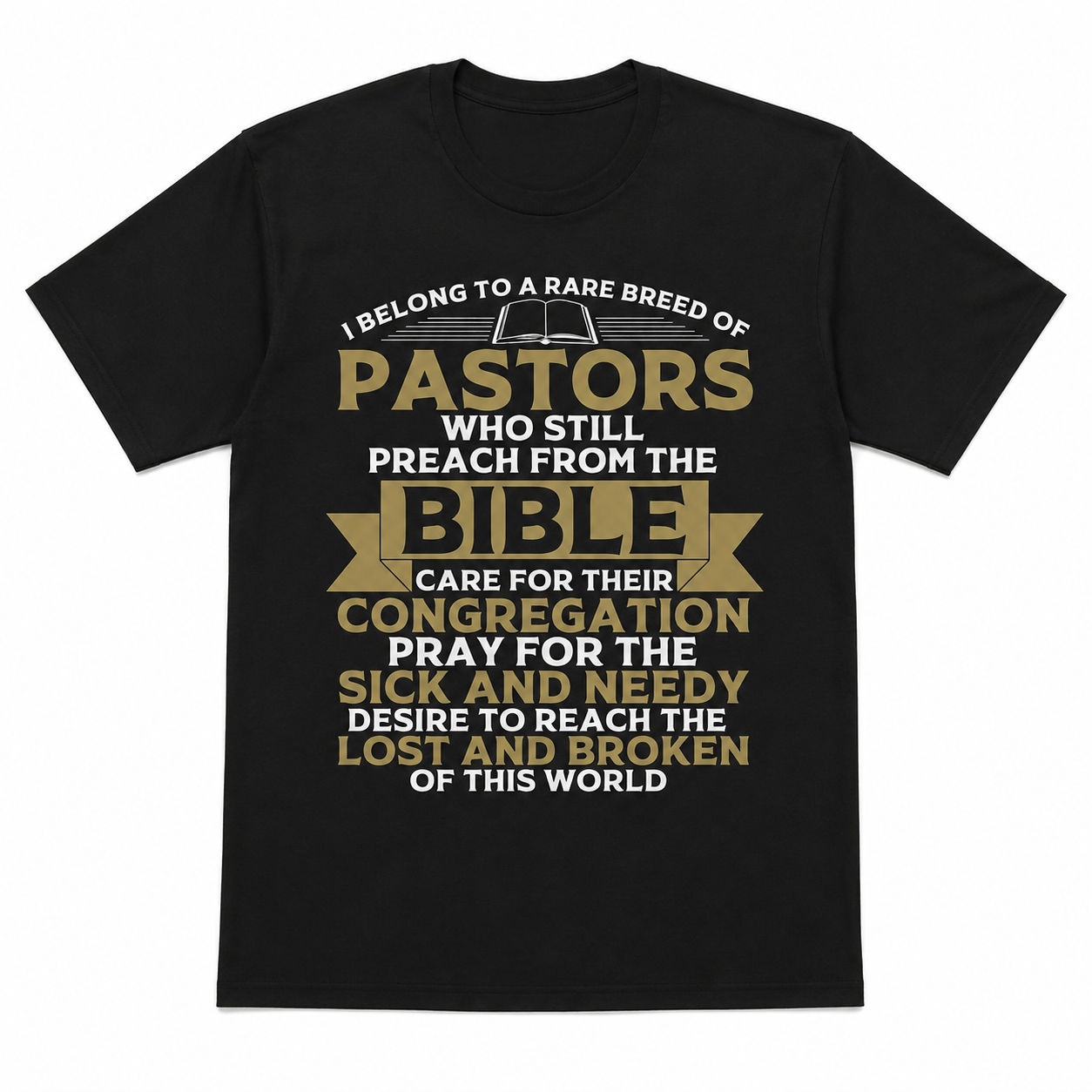 Funny Pastor Appreciation T Shirt Christian Preacher Gift Faith Humor Tee