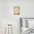 Engineering Reference Tin Sign - Ohm's Law and Resistor Color Code Poster