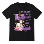 Christian Easter Lamb T-Shirt | "It's Not About The Bunny" Religious Grace Tee