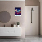 Las Vegas Metal Sign - "Welcome to Fabulous Las Vegas" Tin Wall Art Decor