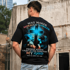 Christian Way Maker Shirt Miracle Worker Promise Keeper Faith Tee