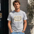 Hennything Is Possible Funny Drinking Graphic T-Shirt Men's Casual Tee