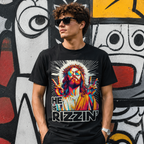 He Is Rizzin' Funny Jesus T-Shirt | Sassy Christian Easter Rizz Graphic Tee