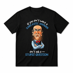 "Sarcastic Answer" Bold Humor Graphic Tee