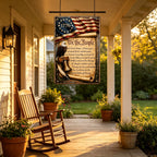 Retro 1776 Patriotic Tin Sign American Flag Eagle USA History Novelty Wall Art