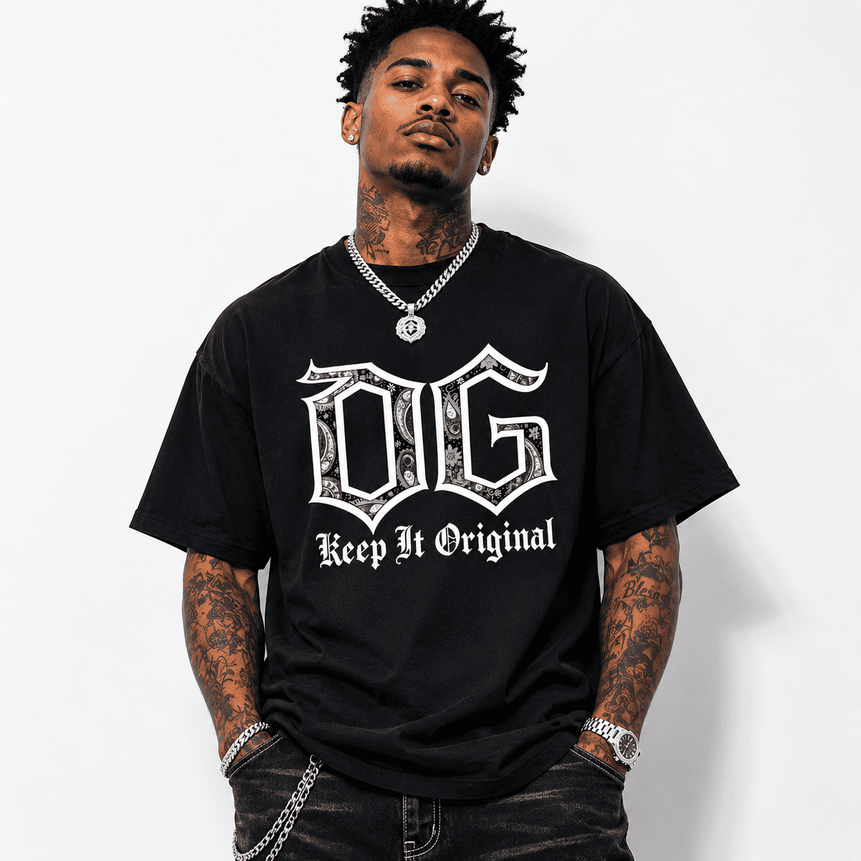 OG Keep It Original Shirt Gothic Graphic Streetwear Tee