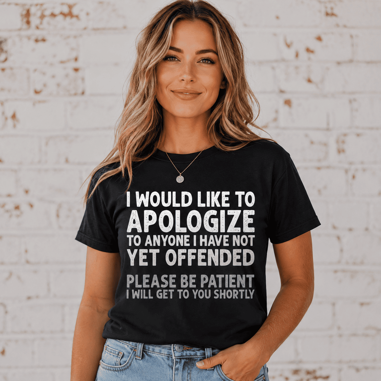 Women Funny Quote Graphic T-Shirt Casual Crew Neck Humor Statement Tee Top