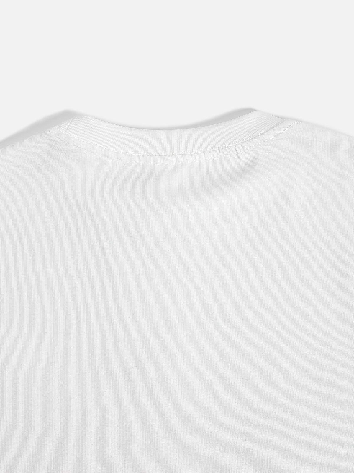 Men's Pure - Cotton White T - shirt: Mindset Revolution: Bold Cotton Tee