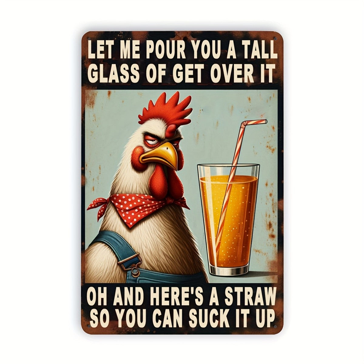 Sign To Drink Tin Sign Funny Home Bar Metal Sign Novelty Pub Man Cave Wall Decor