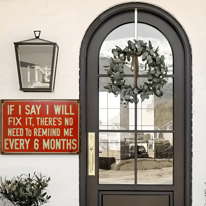 Funny If I Say I Will Fix It Tin Sign - Vintage Tool Garage Shed Man Cave Plaque