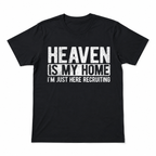 Heaven Is My Home T Shirt Christian Jesus Faith Graphic Casual Tee Top