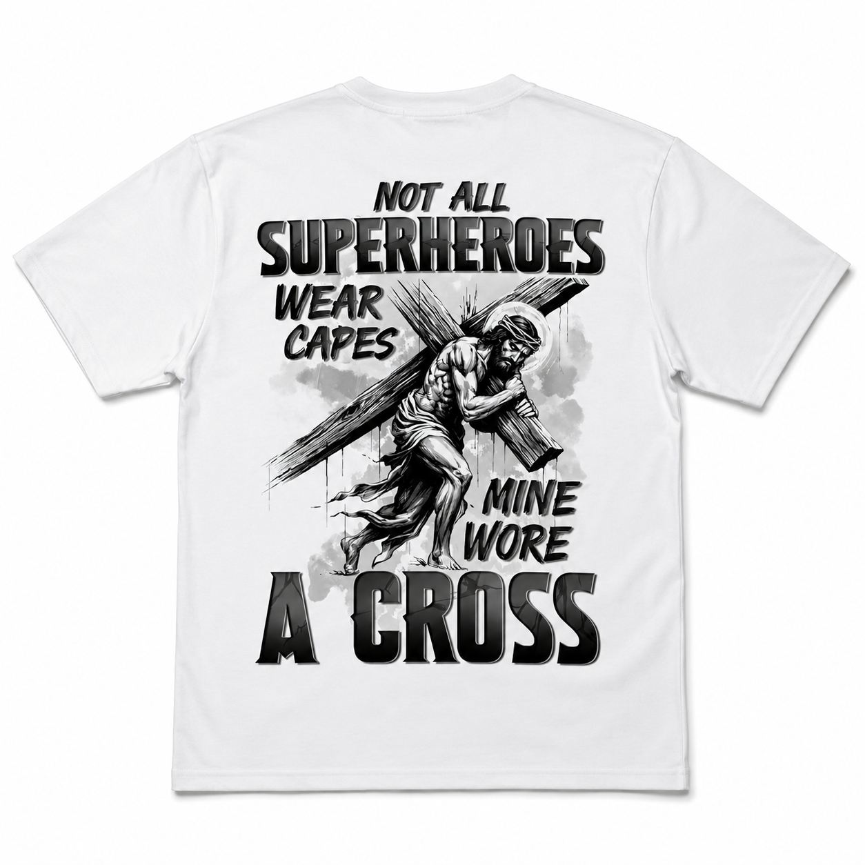God’s Choice Christian Faith Graphic Men’s T-Shirt Y2K Streetwear Religious Tee