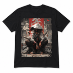 Samurai Katana Ninja Anime Graphic T-Shirt Japanese Streetwear Style Tee