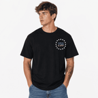 USA 250th Anniversary Flag Stars Pocket T-Shirt Patriotic 1776-2026 Tee