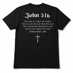 Christian Bible Verse Graphic T-Shirt Faith Religious Casual Tee