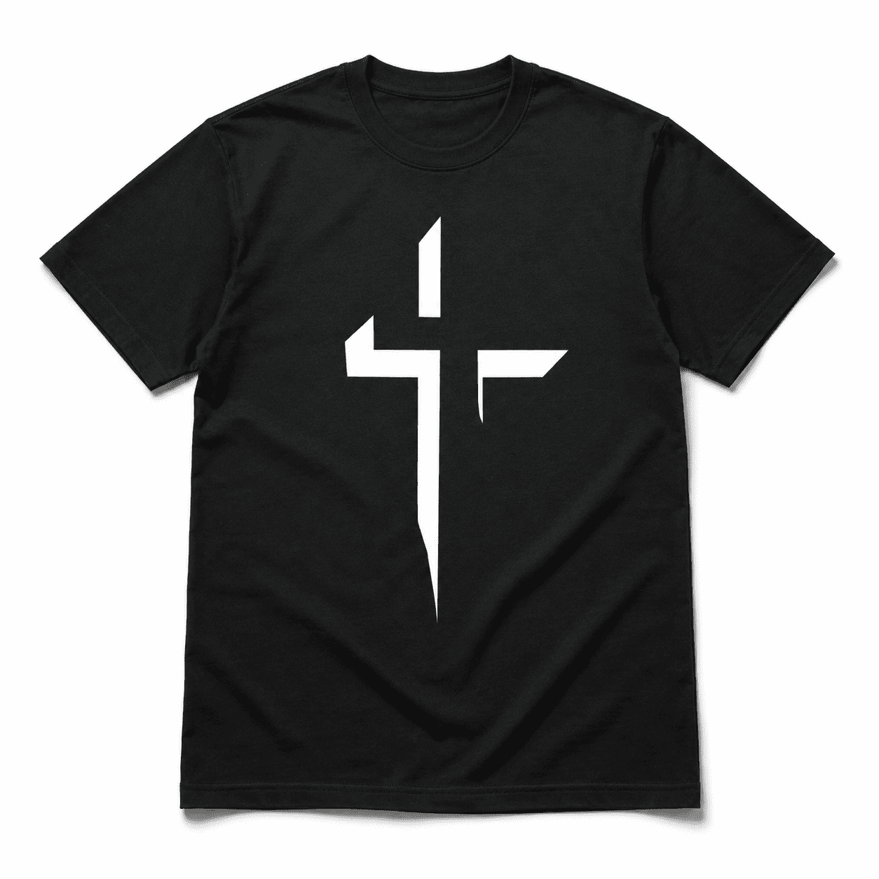 Christian Cross Graphic T Shirt Faith Gift for Men Women