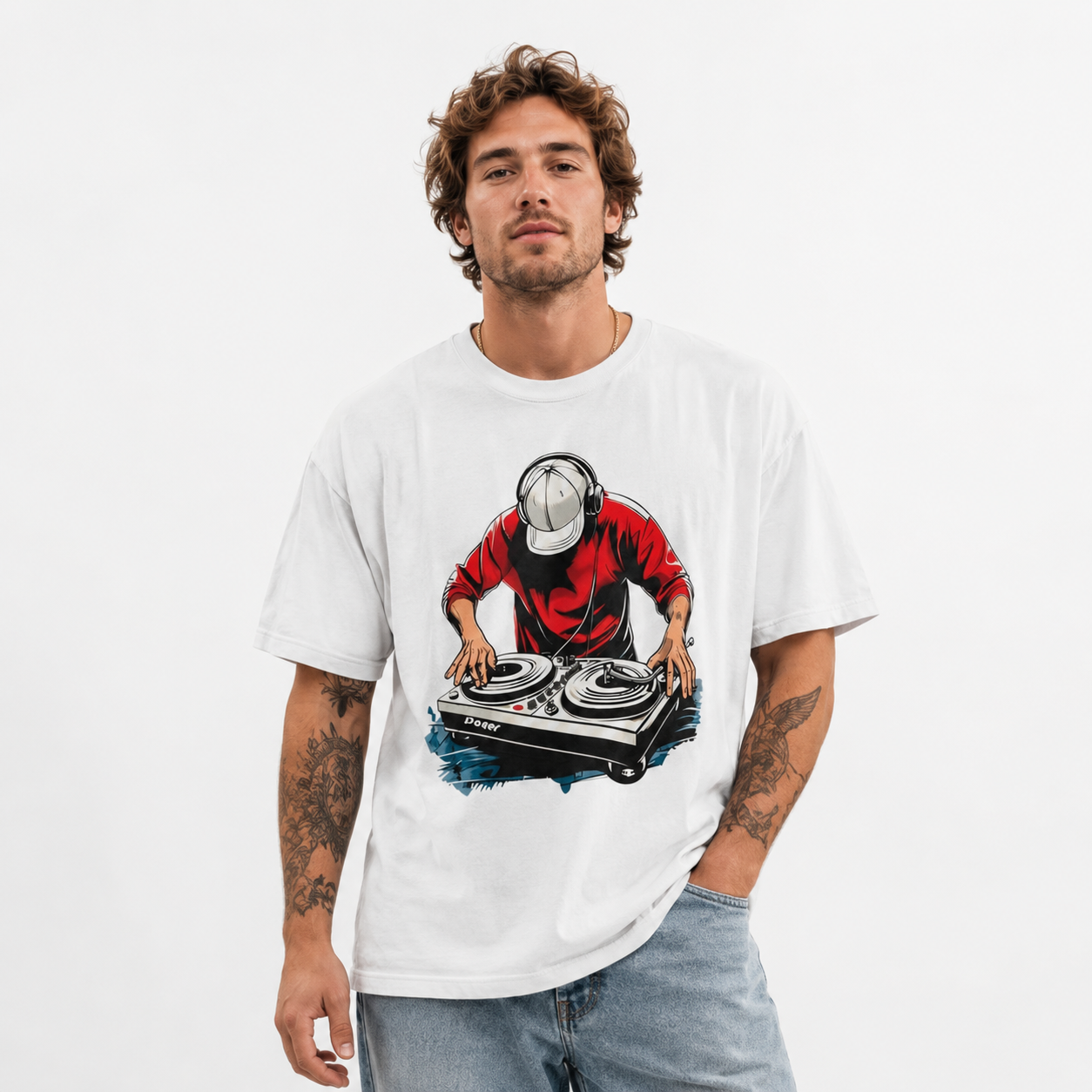 Men’s Trendy Graphic T-Shirt Casual Streetwear Sport Fitness Outdoor Tee