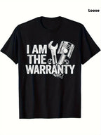 Funny Mechanic Shirt I Am The Warranty Auto Repair Mens Graphic Tee