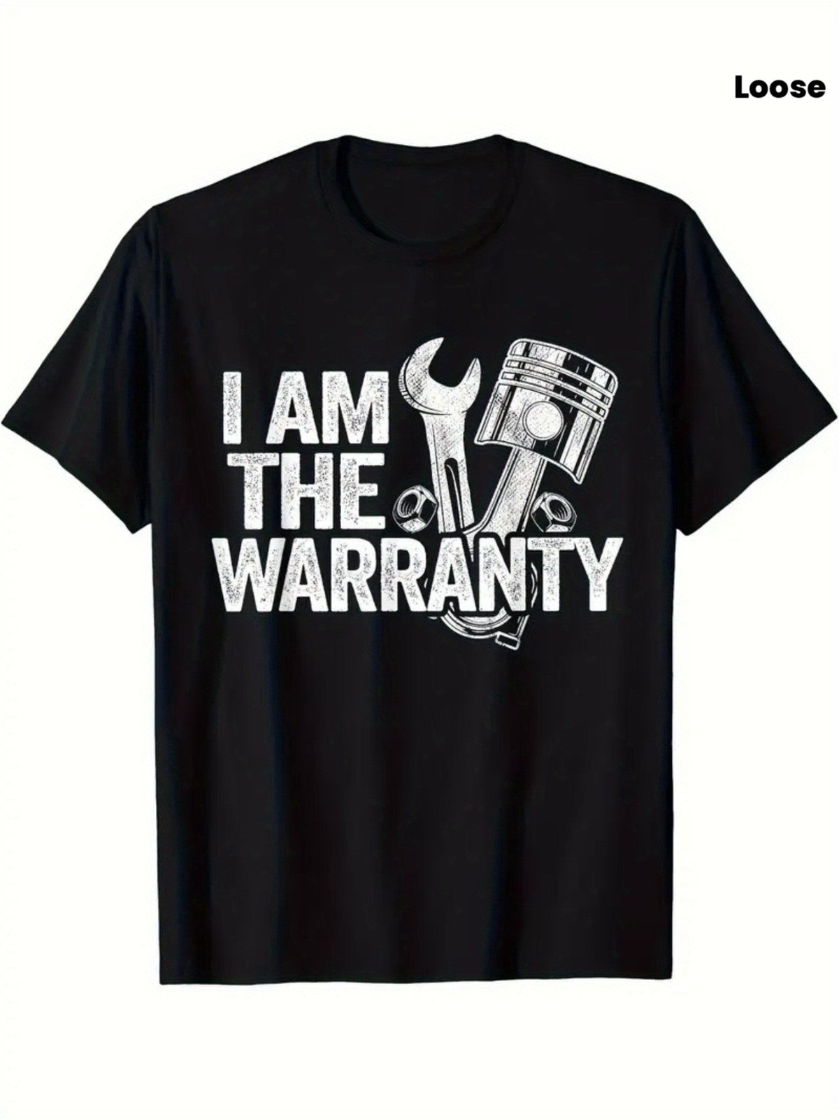 Funny Mechanic Shirt I Am The Warranty Auto Repair Mens Graphic Tee