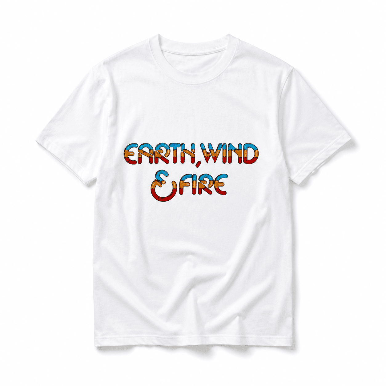 Earth, Wind & Fire Retro Graphic Tee – Vintage Style 70s Soul Music Shirt