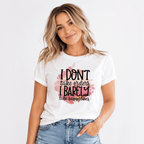 Women's Bold Letter Graphic T-Shirt Casual Crew Neck Short Sleeve Everyday Tee