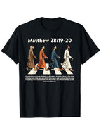 Matthew 28:19-20 Great Commission Christian Faith Church Graphic Men’s T-Shirt