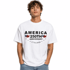 America 250th Anniversary T-Shirt 1776-2026 Patriotic USA Independence Tee