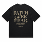 Christian Faith Over Fear T-Shirt Psalm Bible Verse Shirt