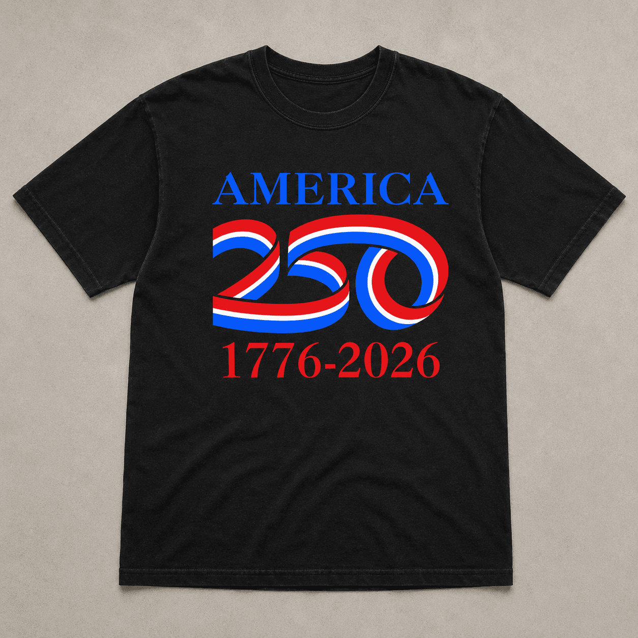 USA 250th Birthday 1776-2026 Patriotic Independence Day Men's T-Shirt