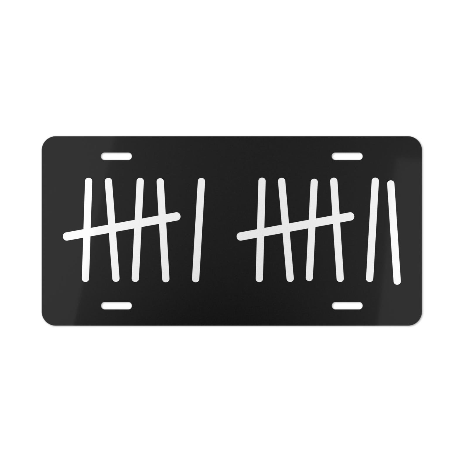 Six Seven License Plate Sign Gift for Her Him Kids Room Home Decor
