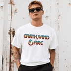 Earth, Wind & Fire Retro Graphic Tee – Vintage Style 70s Soul Music Shirt