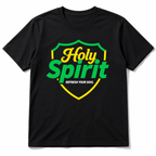 Holy Spirit T Shirt Christian Faith Graphic Casual Crew Neck Tee Top