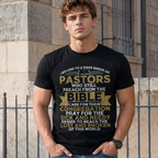 Funny Pastor Appreciation T Shirt Christian Preacher Gift Faith Humor Tee