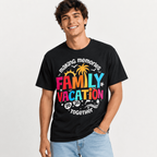 Family Vacation 2026 T-Shirt | Colorful Tropical Beach Graphic Tee