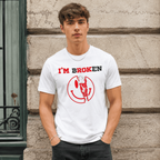 I'm Broken Skull Shirt I'm Broken Sweatshirt Happy Skull Face Shirt Funny Sarcas