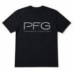 PFG Performance Fishing Gear T-Shirt - Fishing Hook Typography Graphic Tee