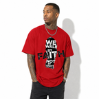 Men’s  Christian Graphic Print Casual Crew Neck T-Shirt Streetwear Fashion Tee