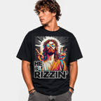 He Is Rizzin' Funny Jesus T-Shirt | Sassy Christian Easter Rizz Graphic Tee