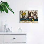 Rustic Always Stay Humble and Kind Donkey Metal Tin Sign Retro Farmhouse Decor