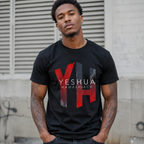 Yeshua Hamashiach Hebrew Christ Graphic T-Shirt Christian Faith Tee