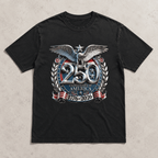 USA 250th Anniversary Eagle Patriotic Graphic Men's T-Shirt American Pride