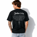 Christian Bible Verse Graphic T-Shirt Faith Religious Casual Tee